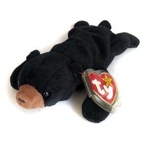 Beanie Baby Blackie The Bear 1993 PVC Error